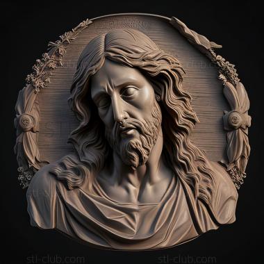 3D model st jesus (STL)